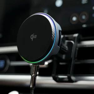 주파집 차량용 맥세이프 고속 무선 충전 거치대 Qi2 펠티에 쿨링 부스트 CWC07