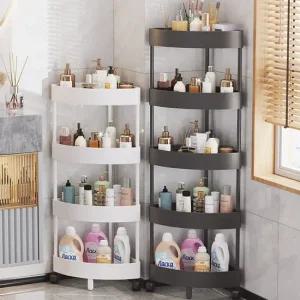 모서리 코너 수납장 틈새선반 욕실 세탁실 정리