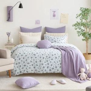 박홍근 홈패션 사계절 라튤립 오가닉 면 100 침구 풀세트 퀸(Q)