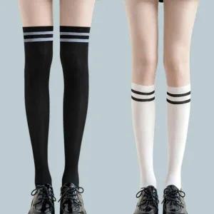 착시 하프 타이즈 팬티스타킹 더블라인