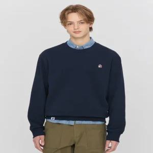 피즈 25FW [HAZZYS PHIZ] 네이비 기모 맨투맨 SPTS5F101N2