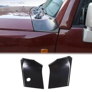 아웅인시 후드 사이드 방탄복 아우터 카울링 커버 트림, 토요타 FJ 크루저 2007-2024 차량 후드 좌측 우측 사이드 방탄복 코너 가드 엔진 코너 가드 교체 키트 액세서리 지원