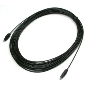 Coms 오디오 광케이블 2지름 각 toslink to Optical 10M오디오케이블 광케이블 AV케