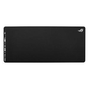[미국배송] ASUS ROG HONE 에이스 XXL 게이밍 마우스 패드 고밀도 메모리 폼 베이스 하이브리드 천 소재 400 X 900 3 MM E스포츠 및 FPS 게이밍 블랙