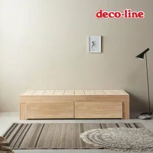 코넬 디어 투서랍 마루형 원목 소파베드 DDR068C (착불)