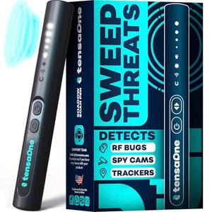 [미국배송] 텐사원 몰래카메라 탐지기 - 무선 카메라 및 차량 추적 장치용 소형 스파이 오디오 비디오 GPS 추적기 RF 음성 녹음기 버그 장치를 찾기 위한 미니 여행용