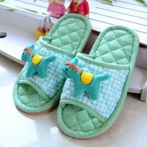 아동 유아 퀼트 인형 패브릭 순면 층간소음 면실내화 패브릭실내화 선물 가벼운실내화