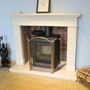 화목난로가리개 스토브 안전망 가림막 벽난로 스텐연통