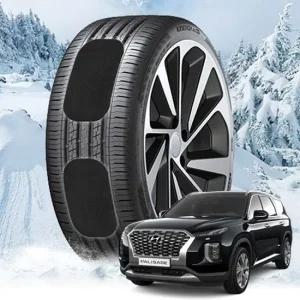 팰리세이드 붙이는 스노우체인 스노우캐치 스노우체인 작물체인 우레탄체인 스노우캐치