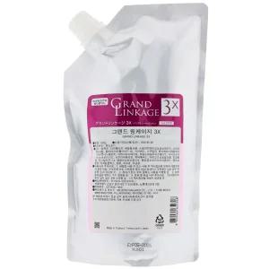 밀본 그랜드 링케이지 클리닉 3단계 3X-엑스 600g -곱슬 모발용
