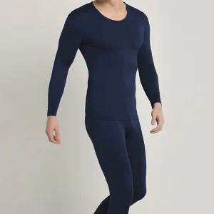 제임스딘 피치기모 남자 상하의 내복세트 부드러운 터치감 남성 겨울 동내의 군인 110호 까지