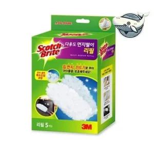 극세사 먼지떨이 리필용 팩 다용도 청소용품 먼지닦이 정전기먼지털이개