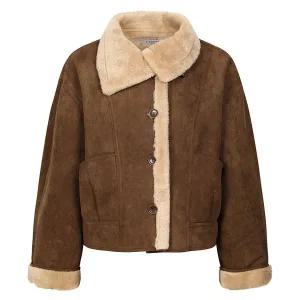 [하프클럽/레코브](레코브) 퍼안감 무스탕 자켓(LC31CZMT502X)