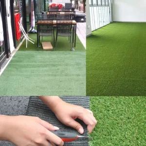 옥상 카페바닥 조경용 물빠짐 인조잔디 롤매트 루프탑 셀프시공 베란다
