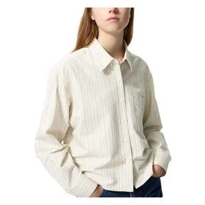정품발송 일본 유니클로 여성용 옥스포드 셔츠 스트라이프 483601 사은품증정공지사항필독 356955