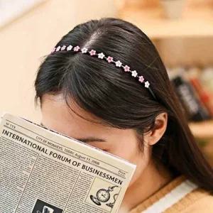 머리 악세사리 여아 헤어 밴드 얇은 머리띠 여성 헤어머리띠 얇은머리띠 머리악세사리