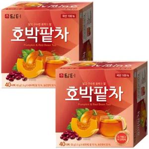 담터 호박팥차 40티 X 2개 (티백차)