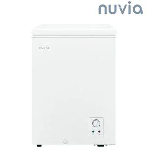 누비아 96L 8단 급속 미니 냉동고 NF-C100W / 소형 보존식 얼음 카페 사무실 음식점 아이스크림 냉동식품