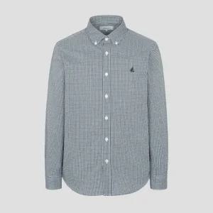 [백화점상품] 빈폴 남자 긴팔 티셔츠 슬림핏 [BC5364C19] 시어서커 마이크로 깅엄 셔츠 - 2중택1