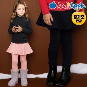 [앤디애플] WOW쏘굿베이직밍크기모스커트레깅스