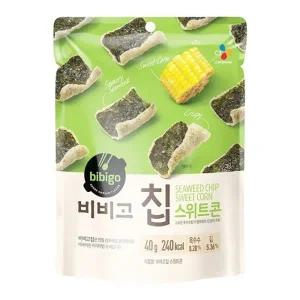 CJ 비비고 칩 스위트콘 40g x 10개