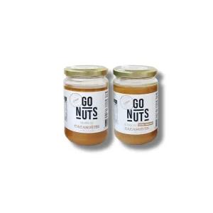 고넛츠 유기농100% 땅콩버터 크런치 270g 총 2개