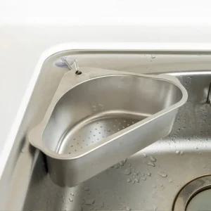 레비니 스텐 코너 음식물 쓰레기통/거름망/음식/수거통/싱크대/처리/찌꺼기망/걸이식/걸이형