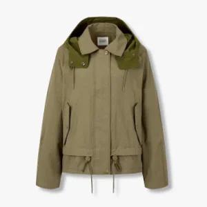 [롯데백화점]톰보이 이중 밑단 후디 탈착 레글런 점퍼(9105313115).AN