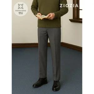 [지오지아] 멜란지 그레이 캐주얼 셋업 팬츠 S (AAD4PP1603_MGR)