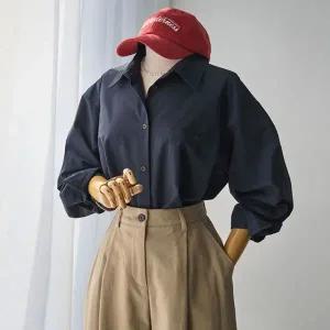 (안나앤모드) A. 위키드 버튼 포켓 셔츠 [셔츠D0716I01]