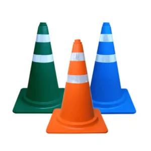 하이큐 칼라콘 2줄 주차금지 라바 꼬깔 고깔콘 도로 안전용품 작업안전