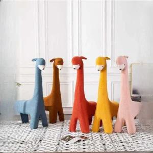 동물스툴 인테리어 애니멀 카페 포토존 보조의자 쿠션 체어