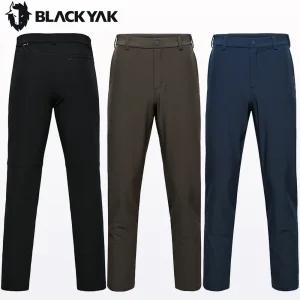블랙야크 남성 베이직 기모 팬츠 겨울 스판 등산 바지 1BYPNW4003