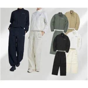 [디스커버리]{매장정품} 디스커버리 24년 가을 이월할인 여성 우븐 풀집업자켓루즈핏스트링팬츠 나일론 ...