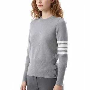 THOM BROWNE 25FW 4바 스트라이프 밀라노스티치 울 니트 (FKA239A 00014 055)