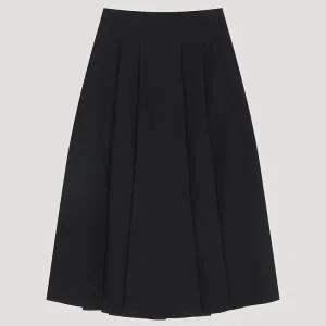 [롯데백화점]리스트 울 혼방 롱 플레어 스커트 TWWSKO80010