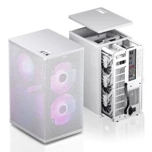 JONSBO VR3 ITX 케이스 미니케이스 NAS C6 PC 280수냉지원 데스크탑