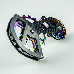 LTWOO 자전거 세라믹 베어링 탄소 섬유 자키 풀리 휠 세트/Ultegra/DURA ACE/105 용 후방 변속기 가이드