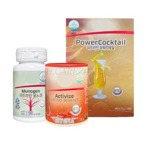 독일피엠쥬스 PM 파워칵테일+액티바이즈+뮤노겐 3종