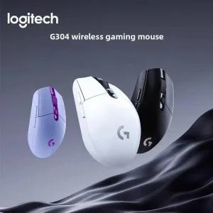 기존 Logitech G304 Ligthspeed 무선 게임용 마우스, Hero 12K 센서, 12000DPI, 프로그래밍 가능한 버튼 6