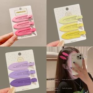 톤온톤 집게핀 3p 1세트 백스테이지 미니 앞머리 옆머리 고정핀 메이크업핀