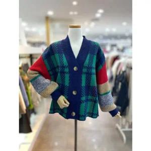 [갤러리아] [클리지]루즈핏배색니트가디건(CP8WKC02)