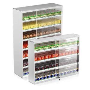 알루미늄 잠금장치 담배진열장 카운터 5단 층열 마트 편의점