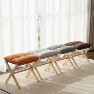 코지 풋스툴 사무실 책상 발판 발쿠션 의자 풋레스트 접이식 발받침대 (WFK5KS6)