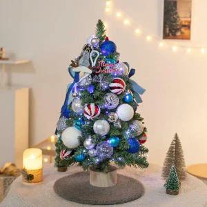 아트박스/플라워트리 크리스마스 미니트리 워머 LED 산타로프볼 60cm 장식