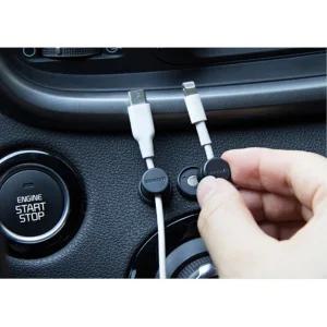 자석부착 핸드폰 케이블 홀더 거치대 마그네틱 클립