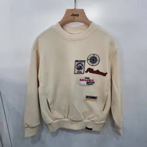 [지프키즈]와펜 맨투맨 KM4TSU847-2_DG