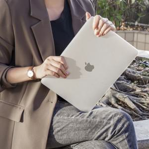 2025 소프트 커버 Macbook Air M4 케이스 13.6 15 인치 Funda Pro 13 M1 14 M3 M2 노트북