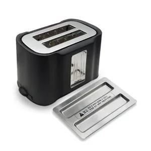 MZ키친플라워 밀라노 블랙 팝업 토스터기 KF-TS300