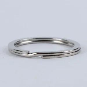 연결고리 납작 이중 오링 실버 30mm 10P 키링부자재 연결고리 키링재료 오링 이중오링